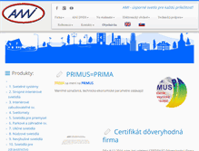Tablet Screenshot of ami.proxia.sk