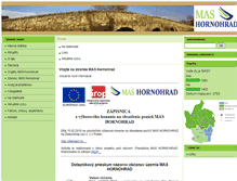 Tablet Screenshot of hornohrad.proxia.sk